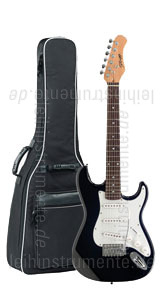 zur Detailansicht Kinder E-Gitarre STAGG S300 3/4 BK - Auch als Reisegitarre geeignet