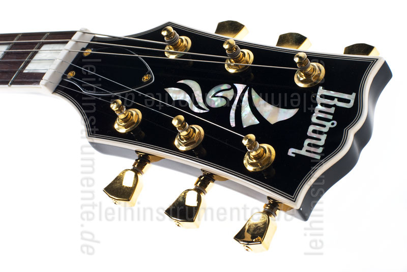 zur Artikelbeschreibung / Preis E-Gitarre BURNY RLC 55 BLK BLACK