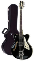 E-Gitarre DUESENBERG FULLERTON ELITE - Black + Custom Line Case 