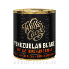 zur Detailansicht Willie`s Kakao 100% - VENEZUELAN BLACK - LAS TRINCHERAS -180g Block zum Raspeln