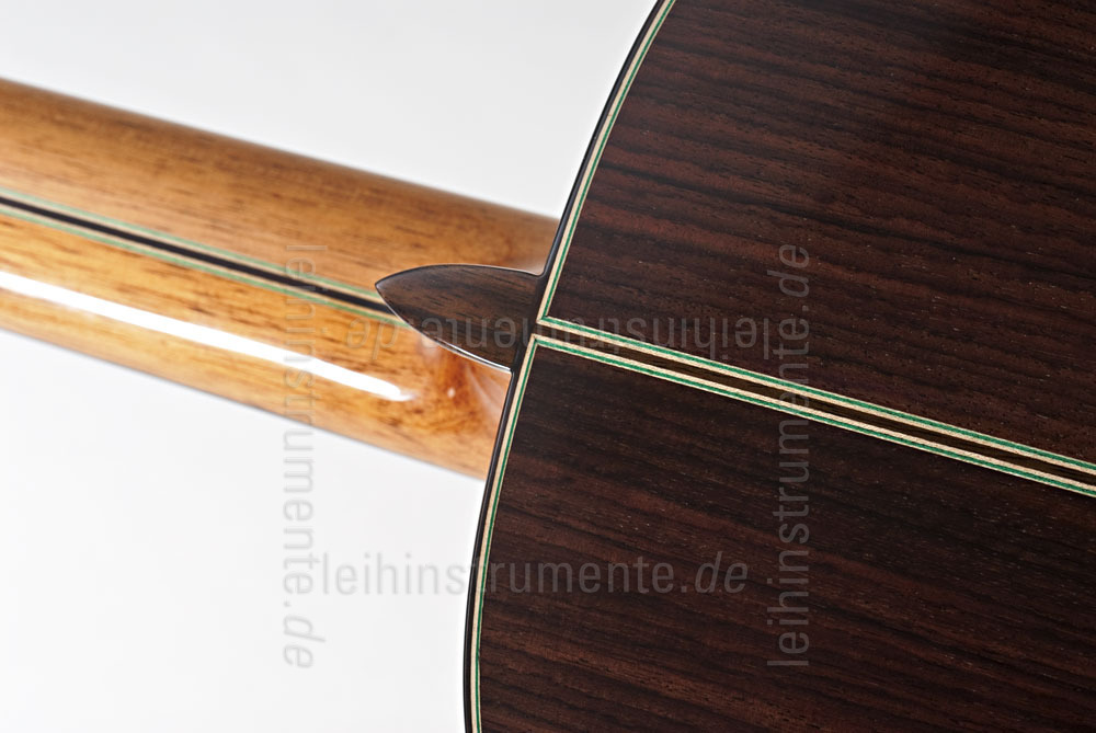 zur Artikelbeschreibung / Preis Spanische Konzertgitarre HERMANOS SANCHIS LOPEZ Modell 1 EXTRA CONCIERTO - vollmassiv - Fichten Decke  + Koffer