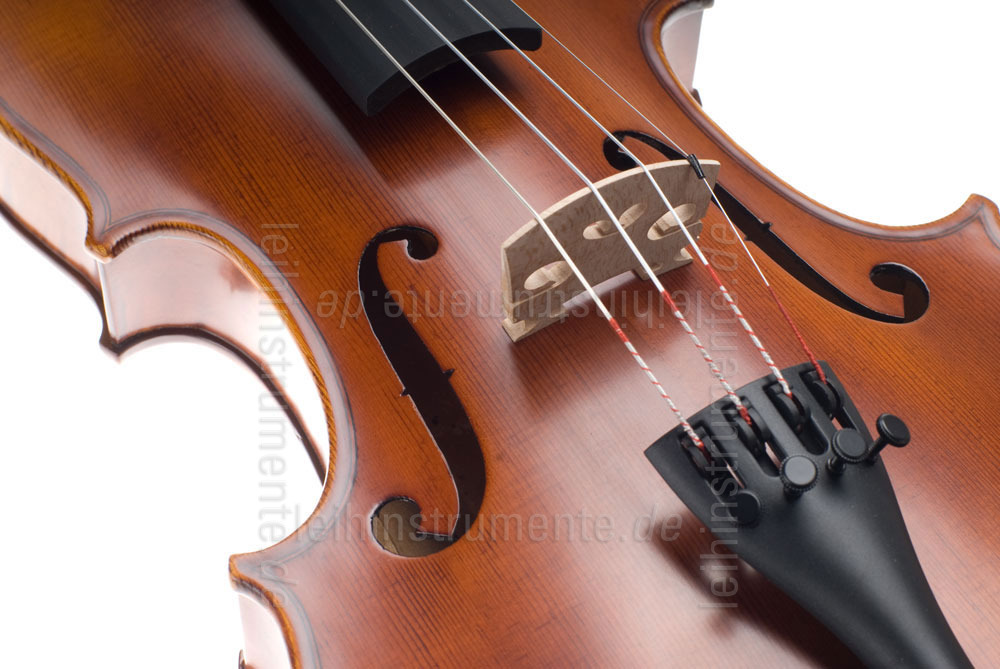 zur Artikelbeschreibung / Preis 4/4 Violine - GASPARINI MODELL ADVANCED - Komplettset - vollmassiv + Schulterstütze