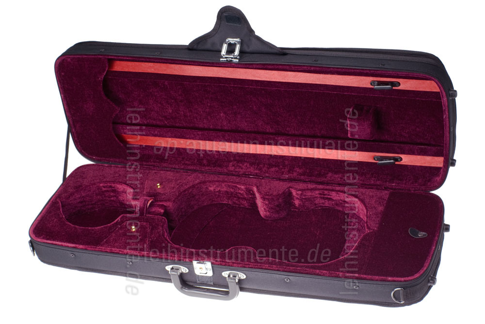 zur Artikelbeschreibung / Preis 4/4 Violine - HÖFNER MODELL 3  - Komplettset - vollmassiv + Schulterstütze
