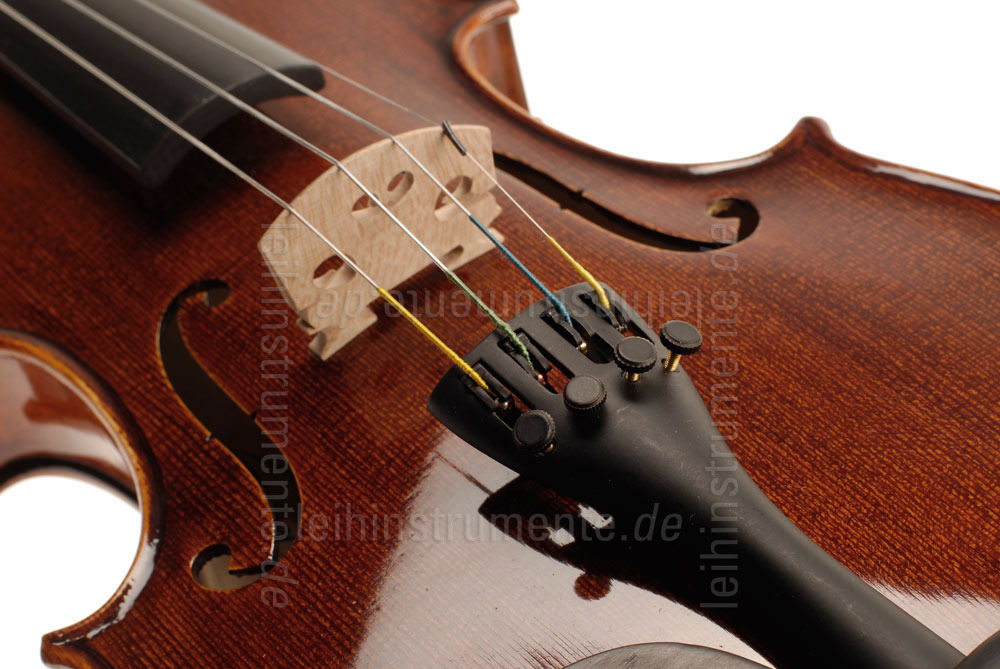 zur Artikelbeschreibung / Preis 4/4 Violine - HÖFNER MODELL 3  - Komplettset - vollmassiv + Schulterstütze