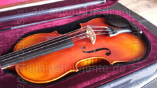 zur Detailansicht 4/4 Linkshänder Geige - GASPARINI MODELL ORCHESTRA - Komplettset - vollmassiv + Schulterkissen